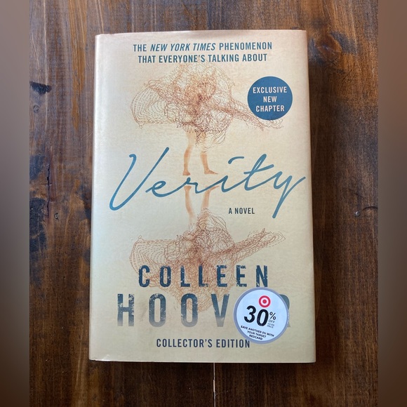 Other Verity By Colleen Hoover Target 222 Hardcover Exclusive New